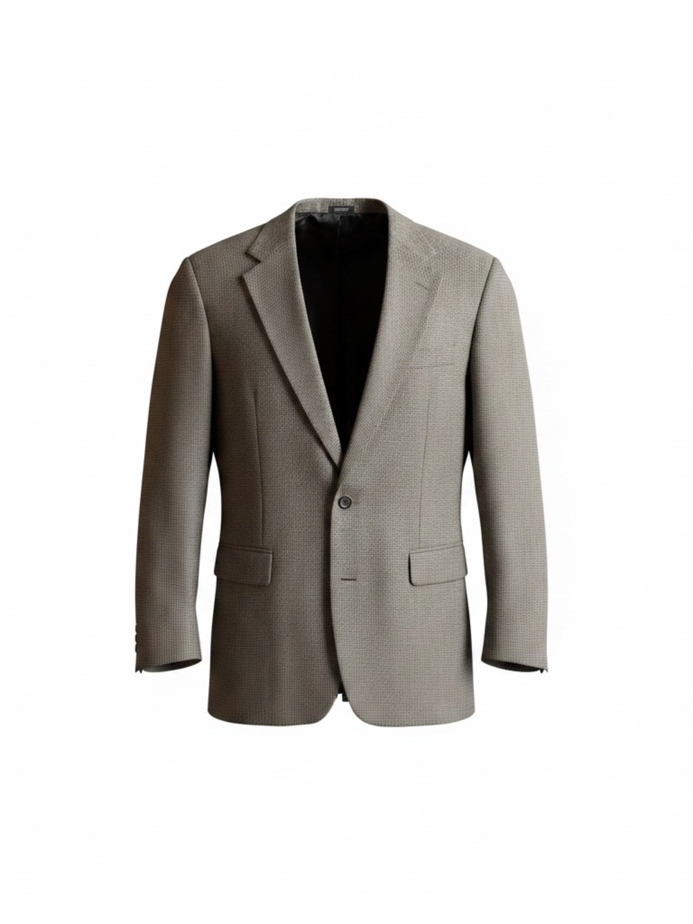 Robert Stock Vintage Houndstooth Blazer Jacket Sport Coat Men 42L Wool Blend